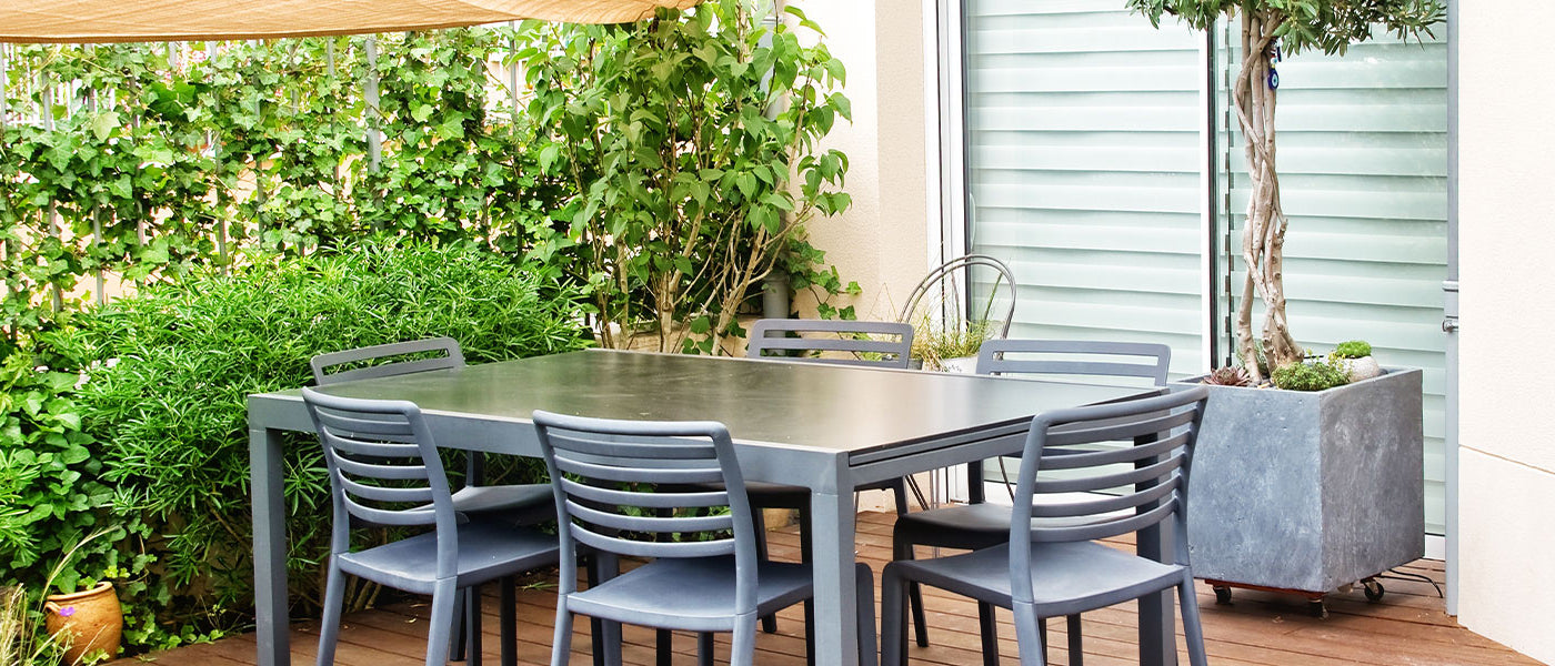 Differents styles de terrasse