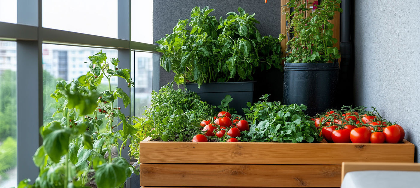 Potager sur mon balcon