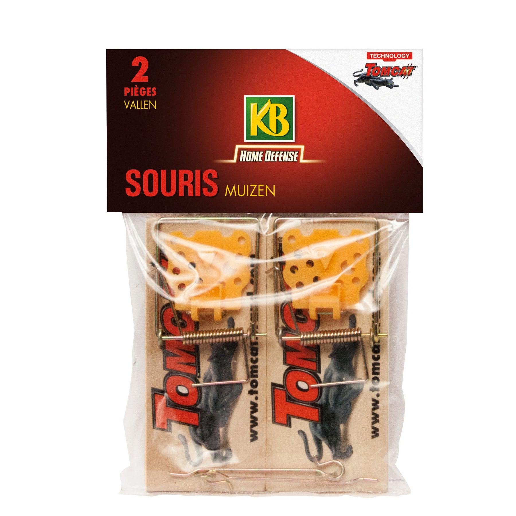 2 Pièges à souris en bois KB - Willemse
