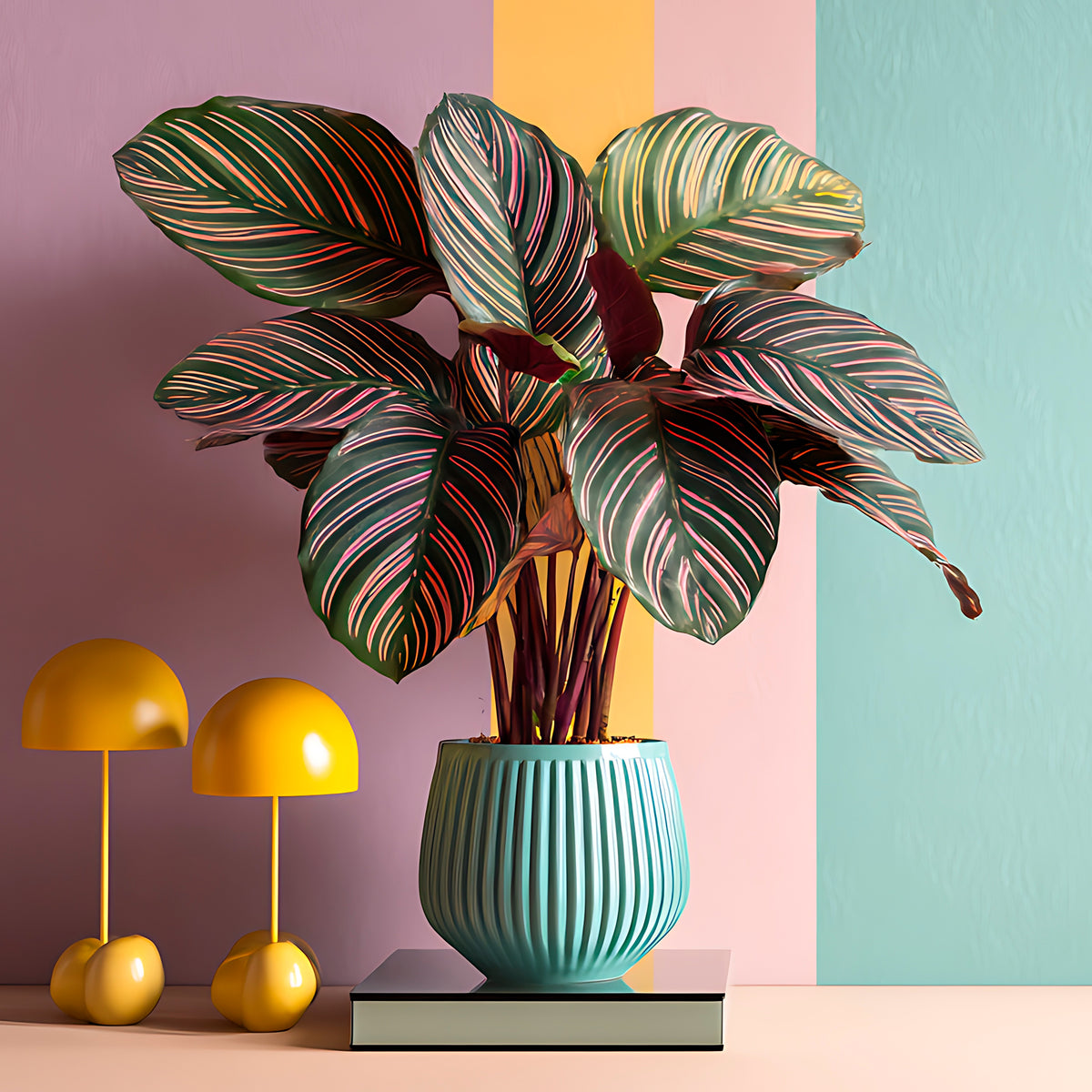 Calathéa Ornata - Calathea ornata - Willemse