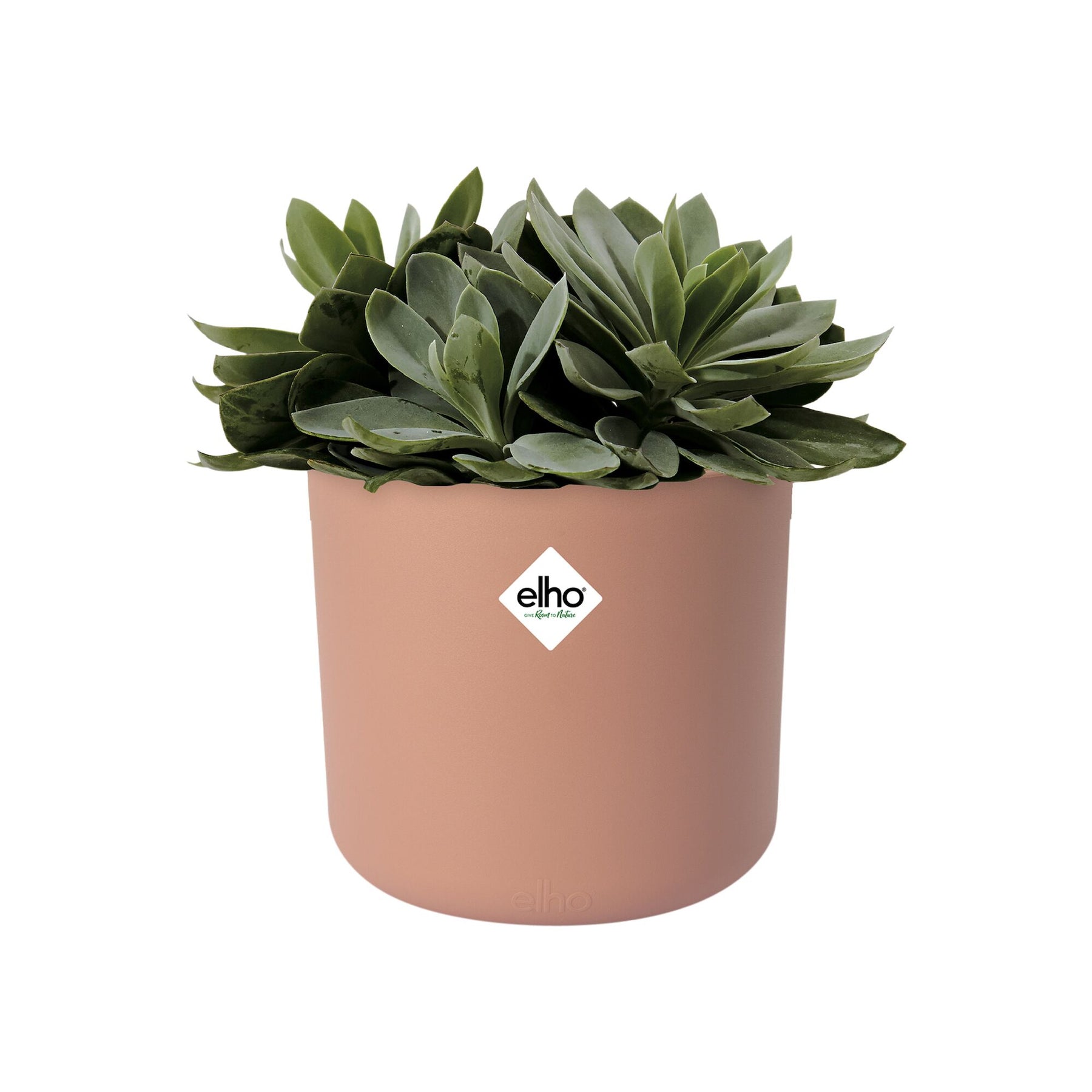 - Cache-pot B for soft rond rose ELHO - Cache-pots