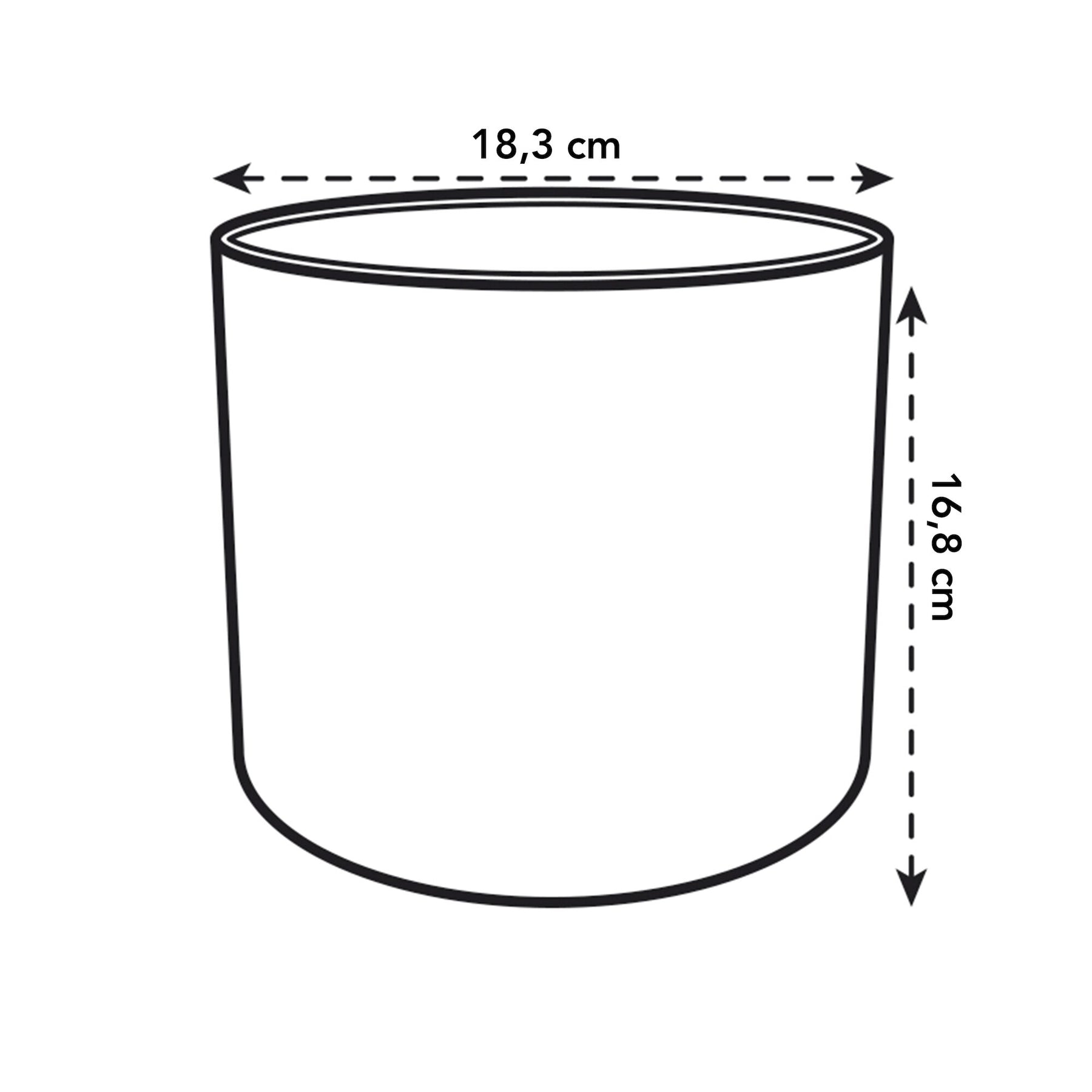 Vente Cache-pot B for soft rond rose ELHO -