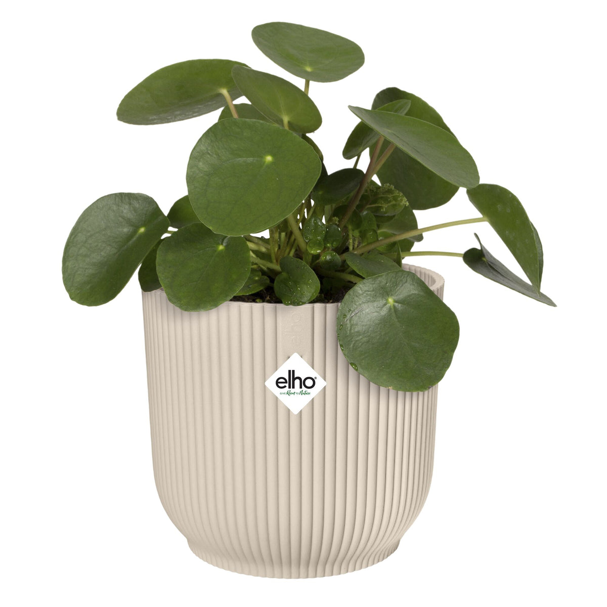 Cache-Pot Vibes fold rond Blanc lin ELHO - - Willemse
