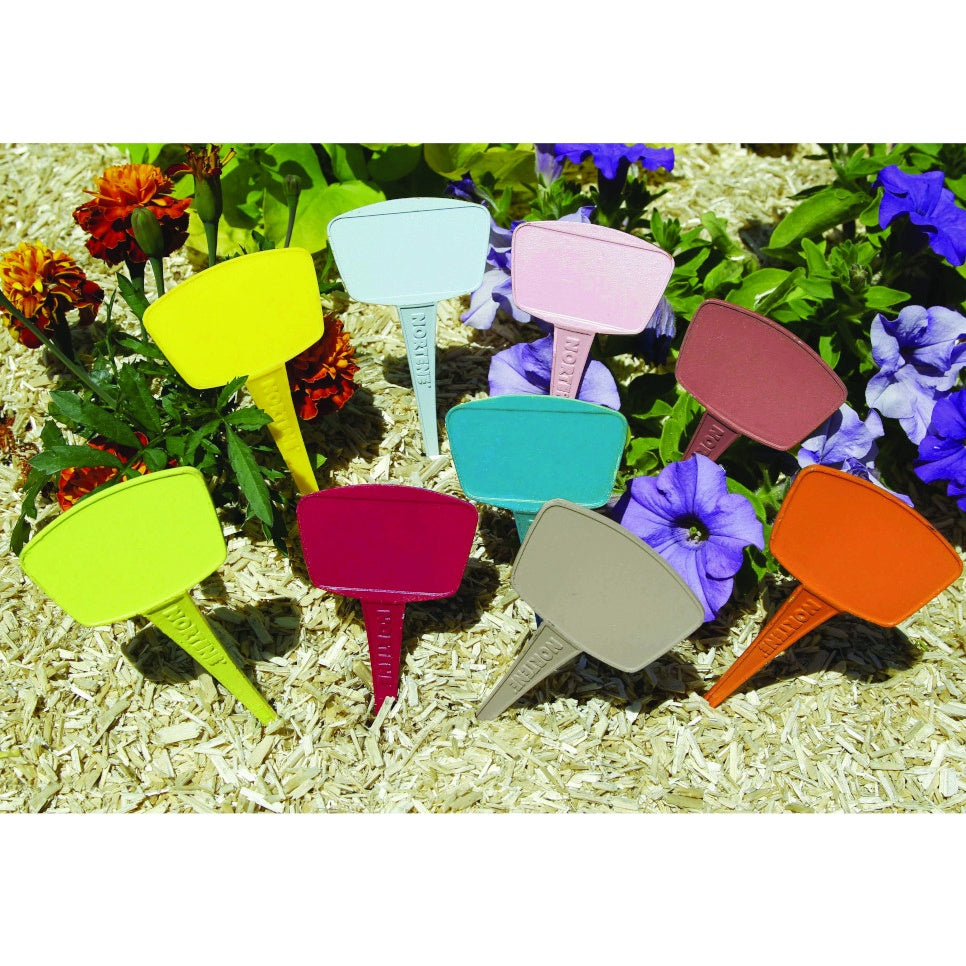 16 Etiquettes à planter mix couleurs pastels - Willemse