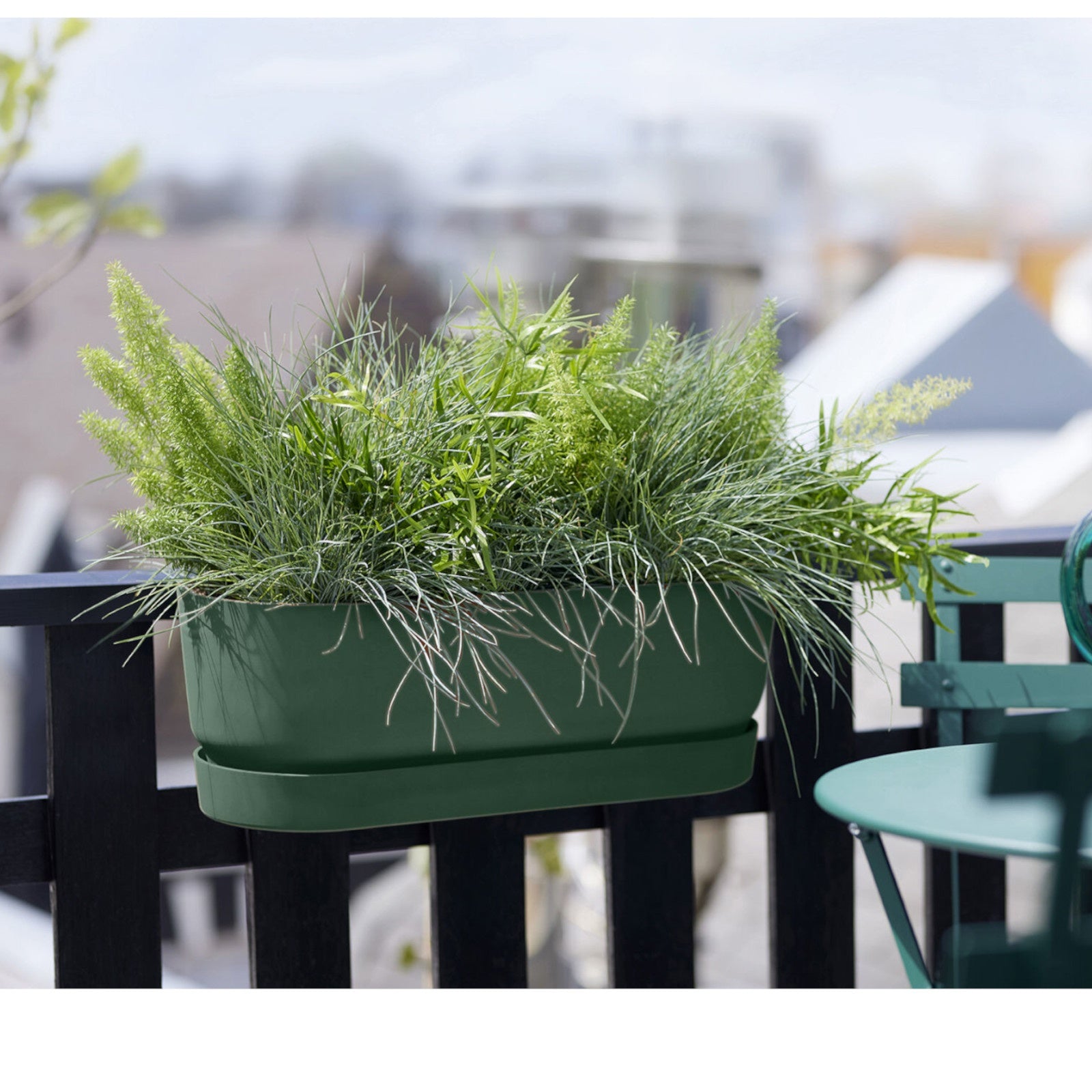 Vente Balconnière Greenville Leaf green