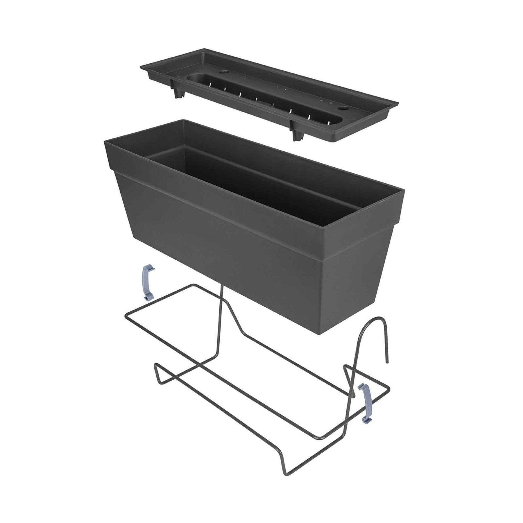 Cache-pots - Elho Balconnière Loft urban anthracite -