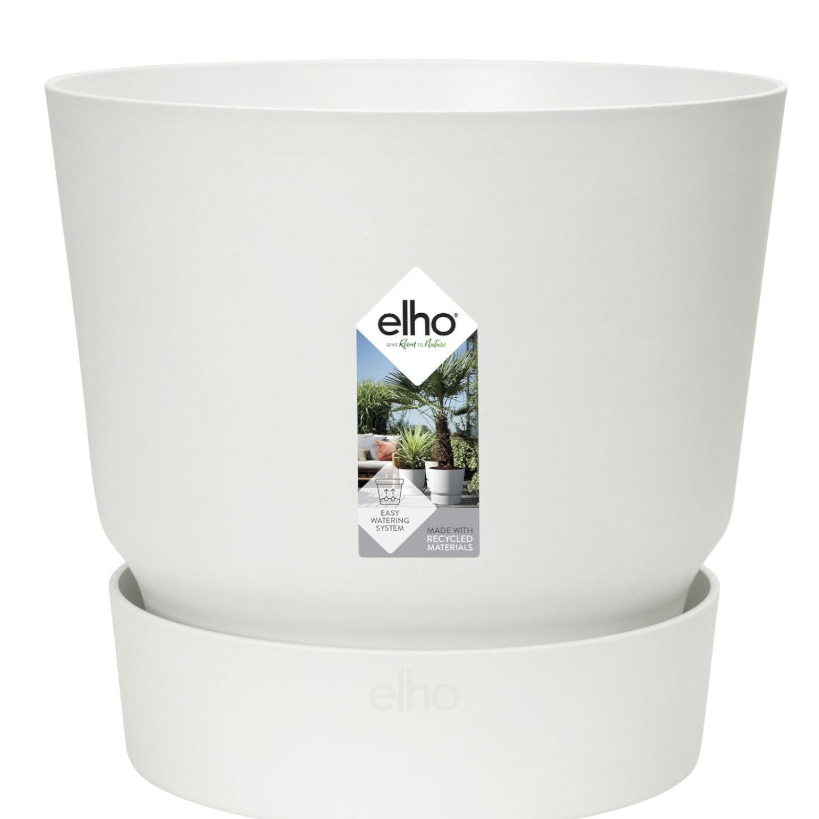 Pot de fleurs Greenville Blanc ELHO - Willemse