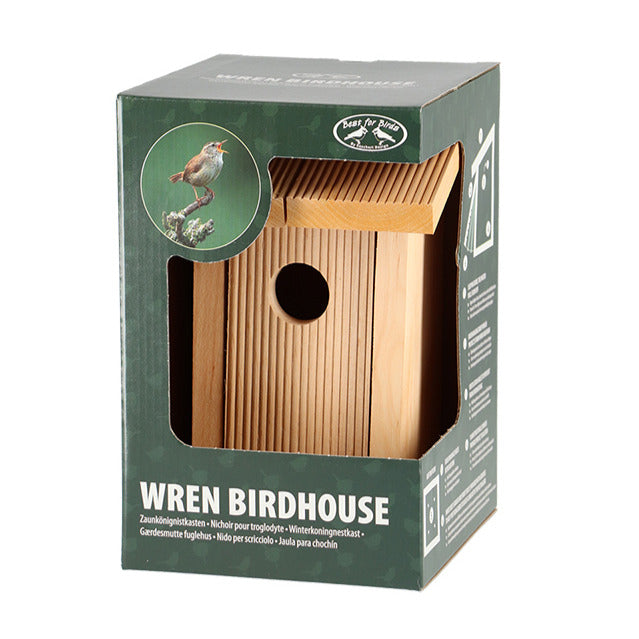 Nichoir en bois naturel - - Willemse