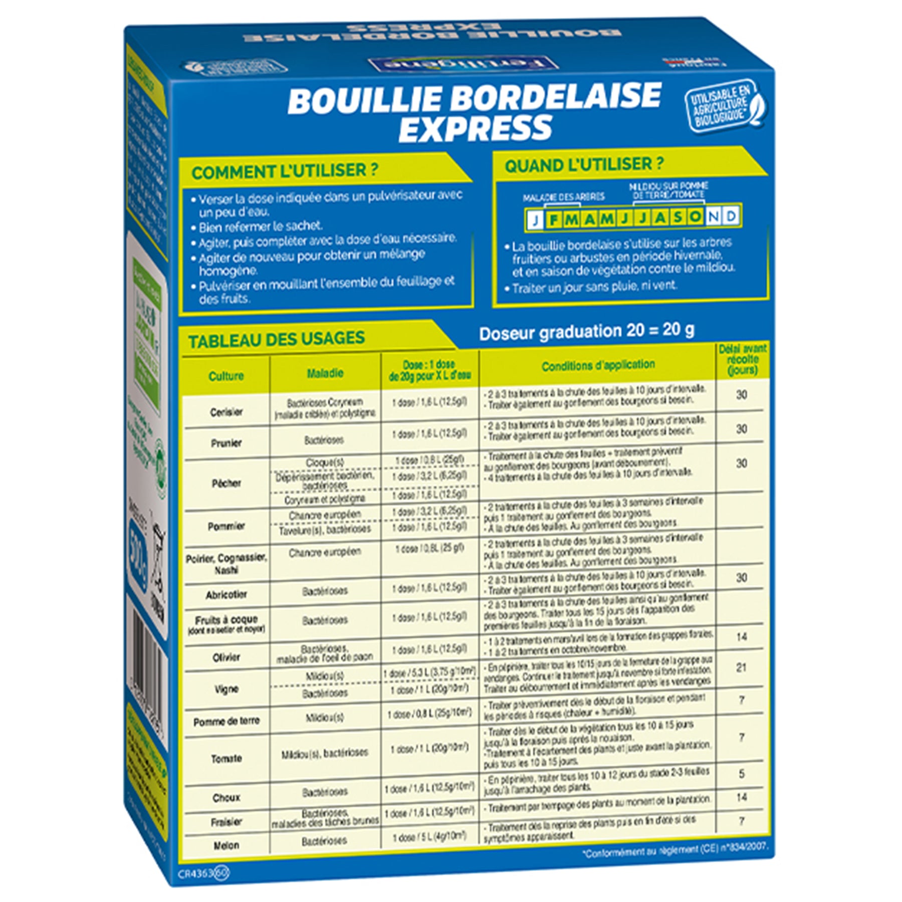 Bouillie bordelaise express FERTILIGENE -  - Willemse