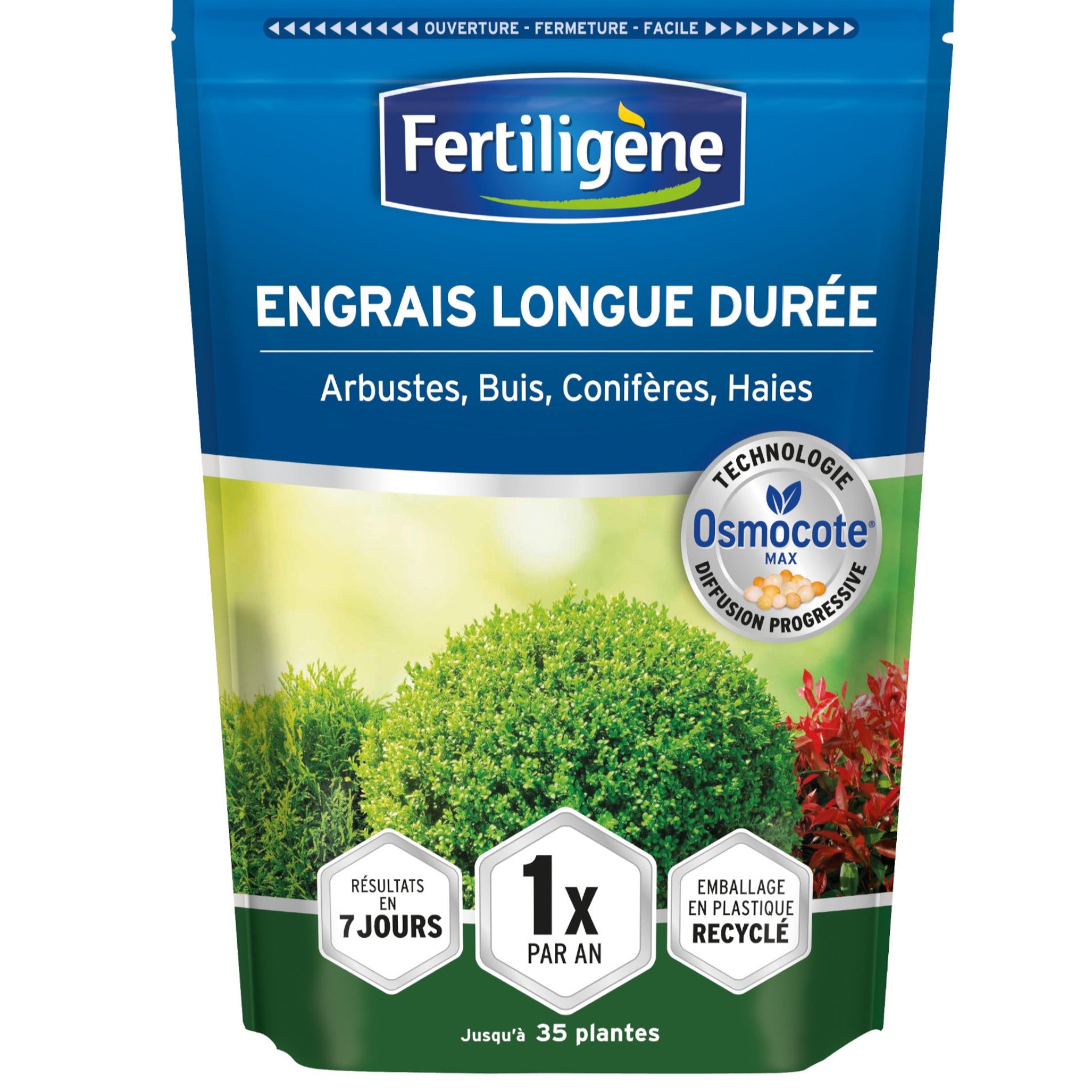 Engrais Osmocote Pour Arbustes, Buis Et Conifères - Fertiligène 8961 - Libération Progressive Sur 6 Mois - Apport Unique De Mars à Juin - 5