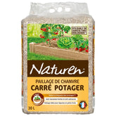 Paillage de chanvre pour carré potager NATUREN - Willemse