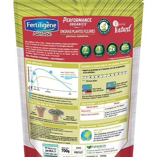 Engrais plantes fleuries organic FERTILIGENE -  - Willemse