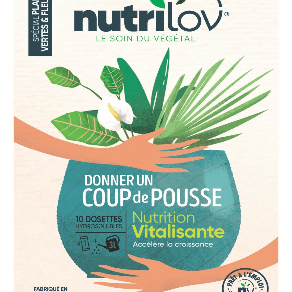 Donner un coup de pouce - Engrais NUTRILOV - Plantes