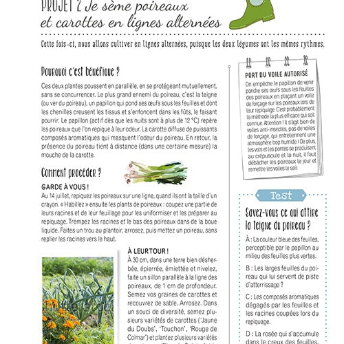 Les plantes compagnes - Equipement