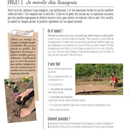 - Transformez un coin de pelouse en un petit potager - Livres de jardinage