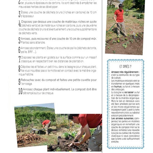 Livres de jardinage - Transformez un coin de pelouse en un petit potager -
