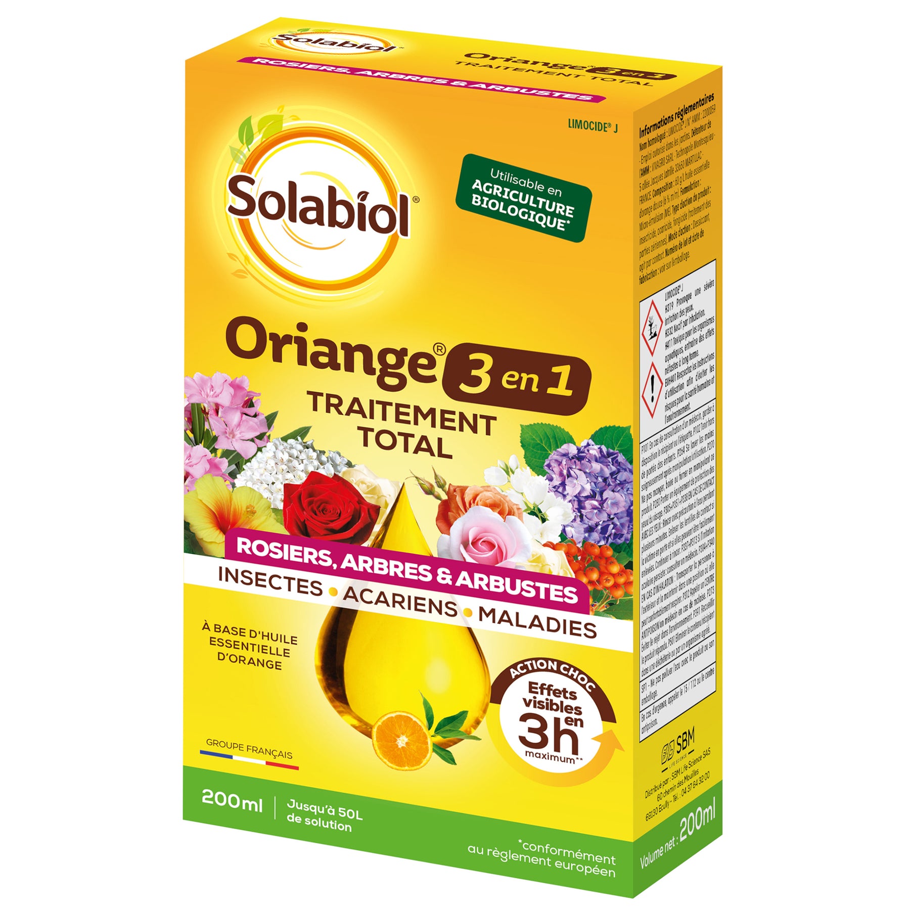 Traitement total Oriange Spécial Ornemental SOLABIOL - Willemse
