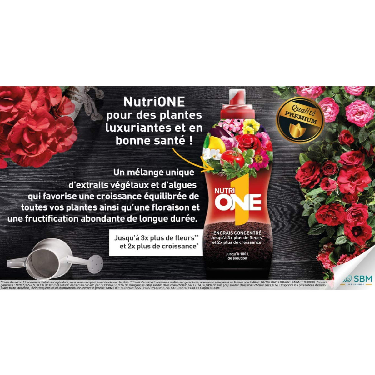 NutriOne engrais concentré biostimulant - - Willemse