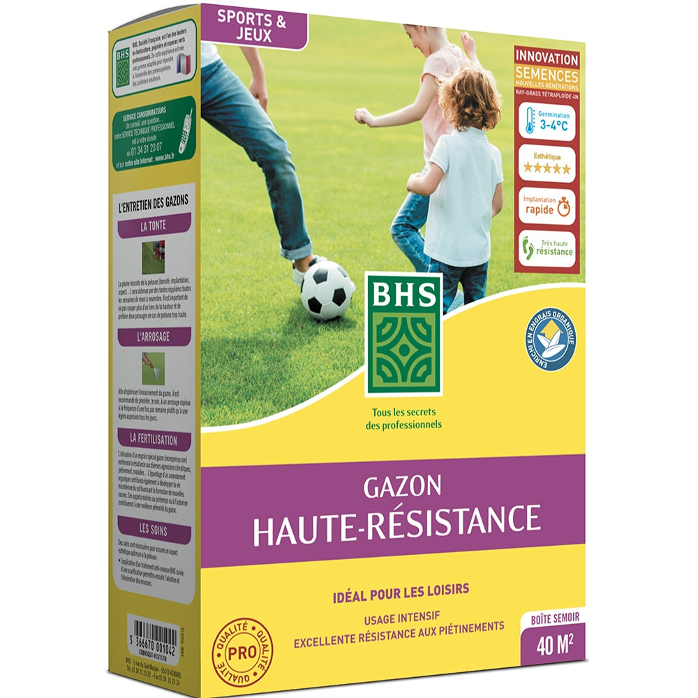 Gazon haute résistance - 1 kg, 40m² BHS - Willemse
