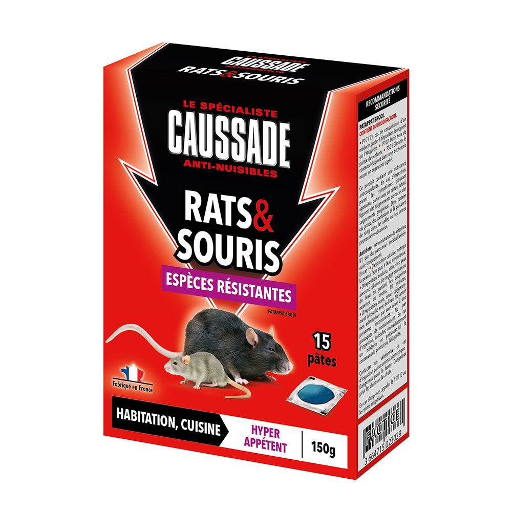 Rats et souris espèces résistantes CAUSSADE - Willemse