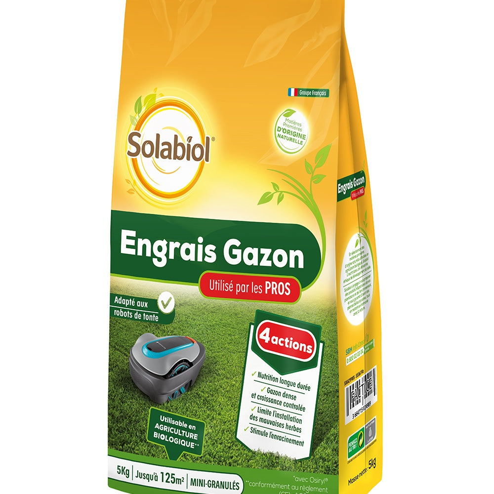 Engrais gazon professionnel SOLABIOL - Willemse