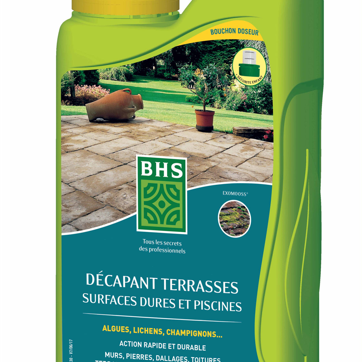 Décapant terrasse, surfaces dures et piscines BHS -  - Willemse