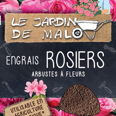 Engrais granulés pour rosiers et arbustes MALO -  - Willemse