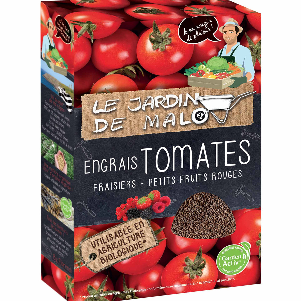 Engrais granulés pour tomates et fraises MALO - Willemse