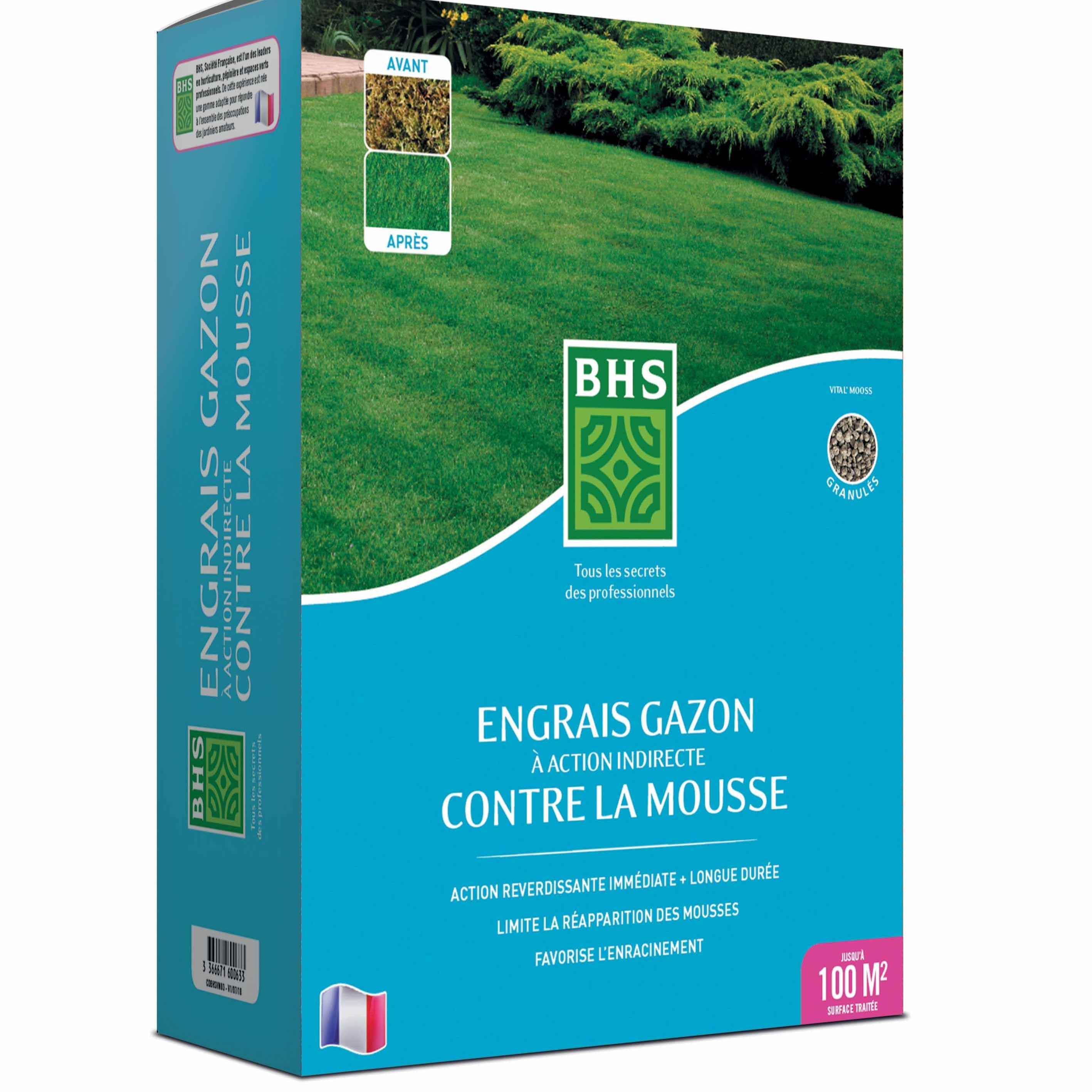 SEMENCES DE GAZON OUESSANT LA QUALITE BHS PRO Sac de 10 kg