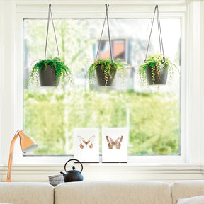  - Suspension Brussels Hanging Basket D18 blanc - Pots vases suspensions et accessoires