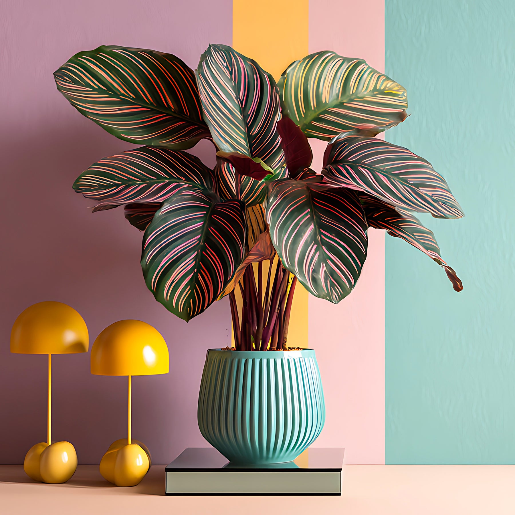 Calathéa Ornata - Calathea ornata - Willemse