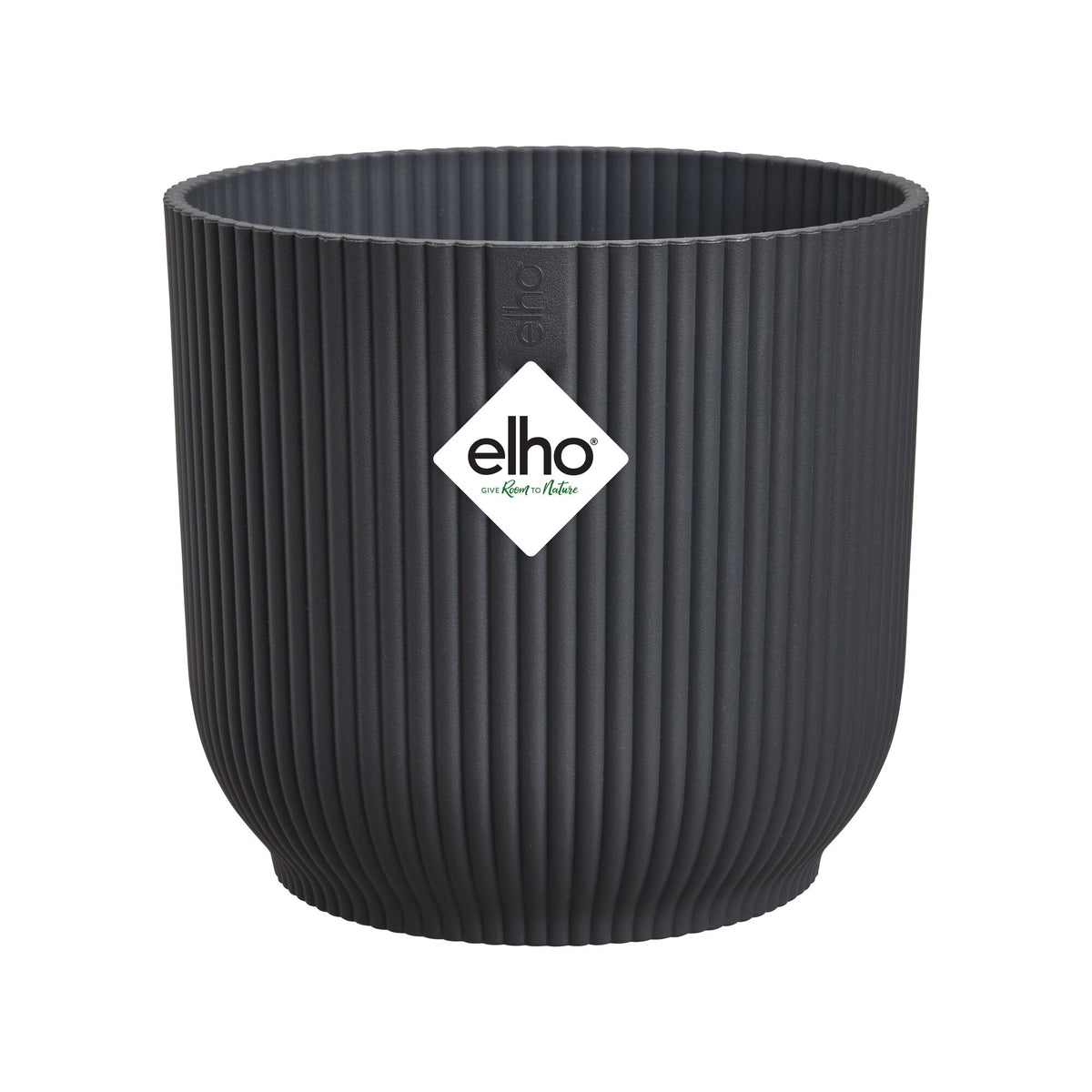 Cache-Pot Vibes fold rond Anthracite ELHO - Willemse