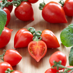 Solanum lycopersicum heartbreaker vita f1 - Tomate cerise Coeur d'amour - Tomates cerises