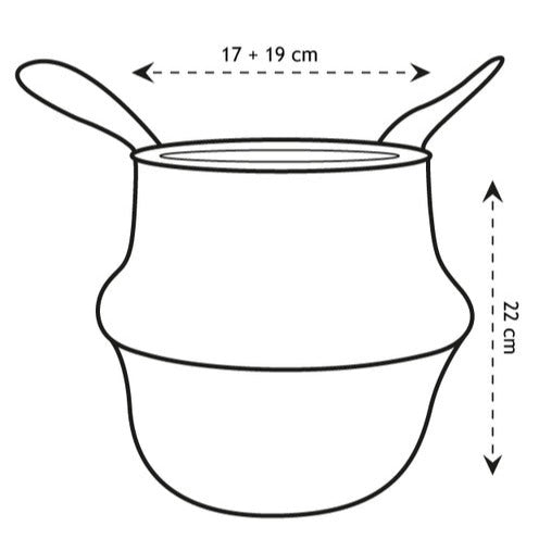  - Belly Basket blanc - Cache-pots & Pots