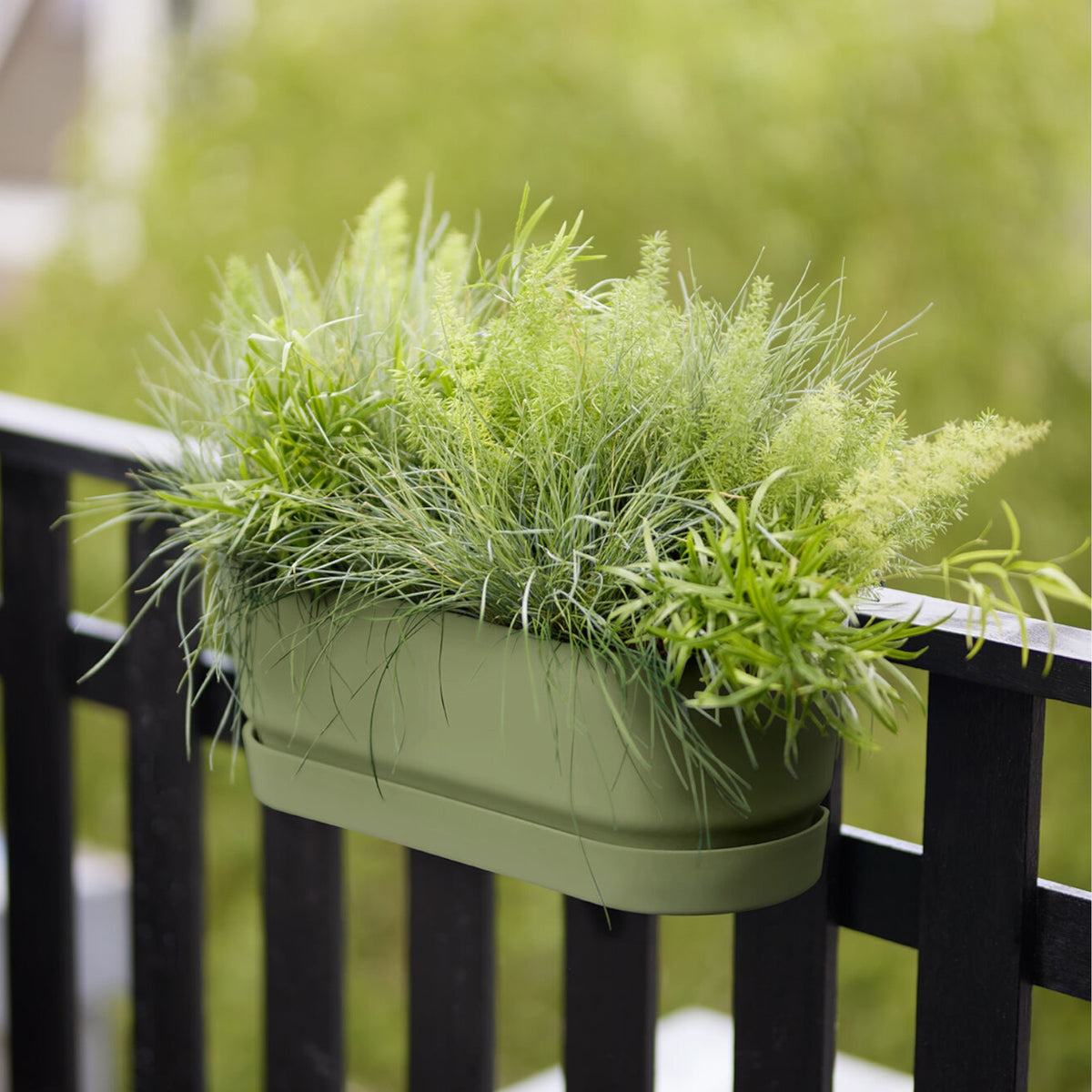 Balconnière Greenville Leaf green