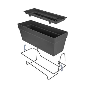 Cache-pots - Elho Balconnière Loft urban anthracite - 