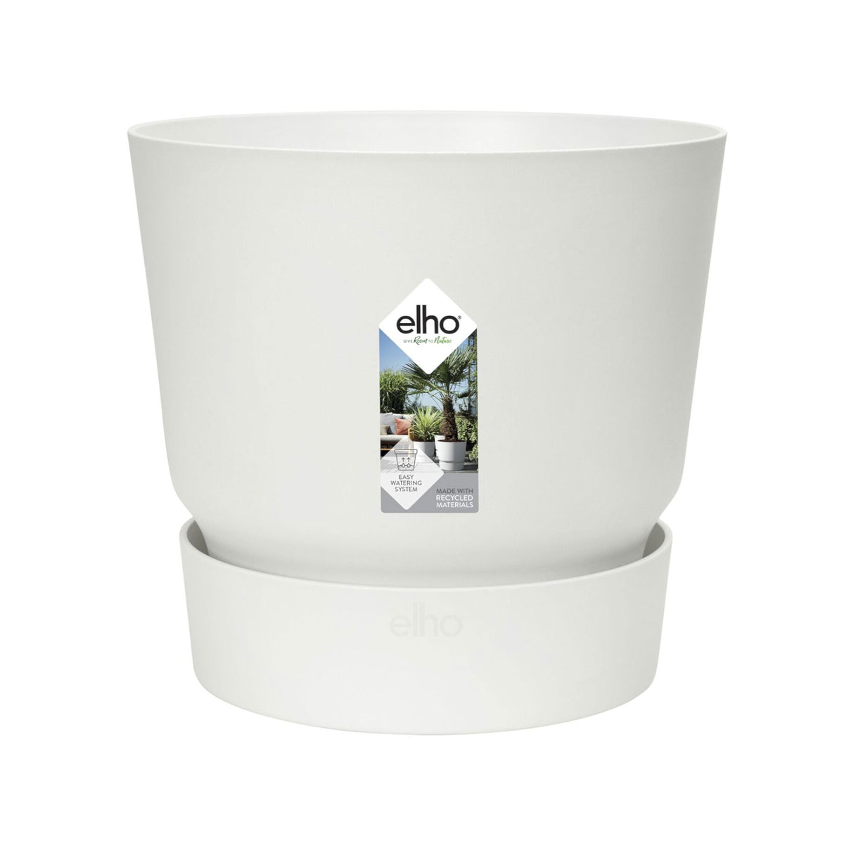 Pot de fleurs Greenville Blanc ELHO - Willemse