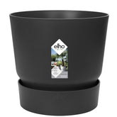 Pot de fleurs Greenville Living noir ELHO - Willemse