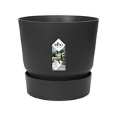 Pot de fleurs Greenville Living noir ELHO - Willemse