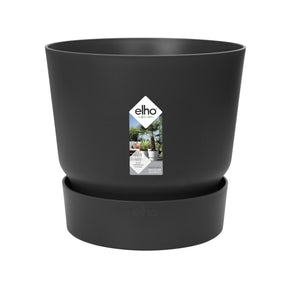 Pot de fleurs Greenville Living noir ELHO - Willemse