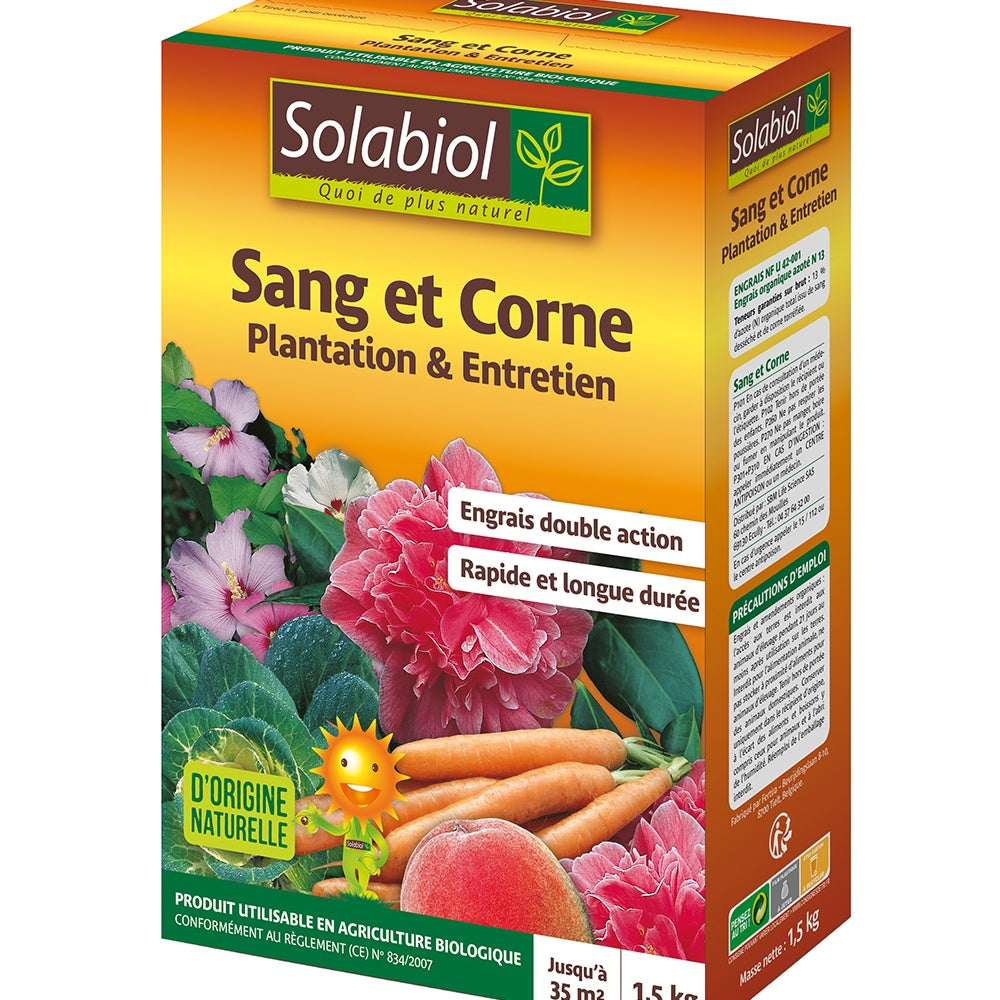 Sang et corne SOLABIOL - Plantes